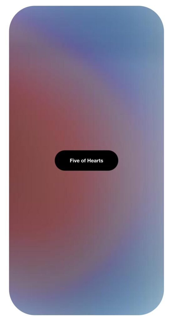 pokerface five of hearts